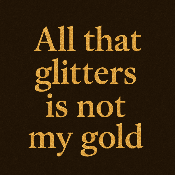 every shinning path is not the success, find your own trends