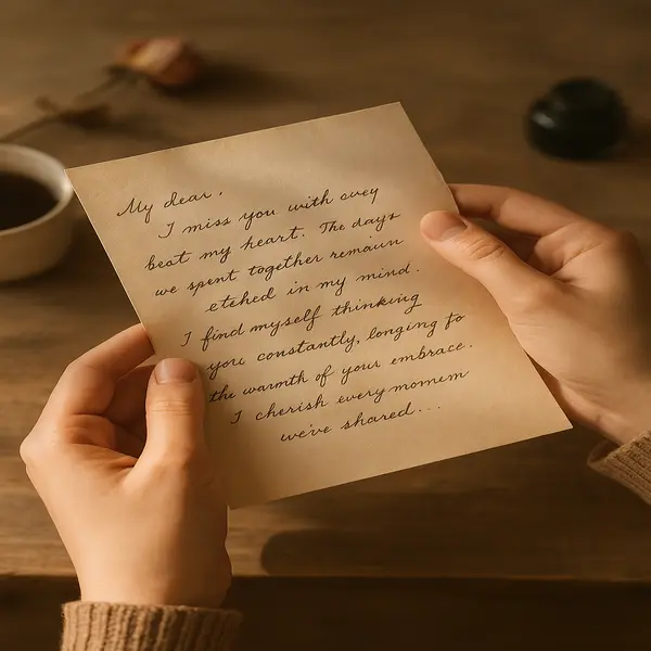we have lost art of letter writting to beloved ones we did in past